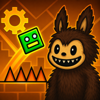 Labubu in the World of Geo Dash